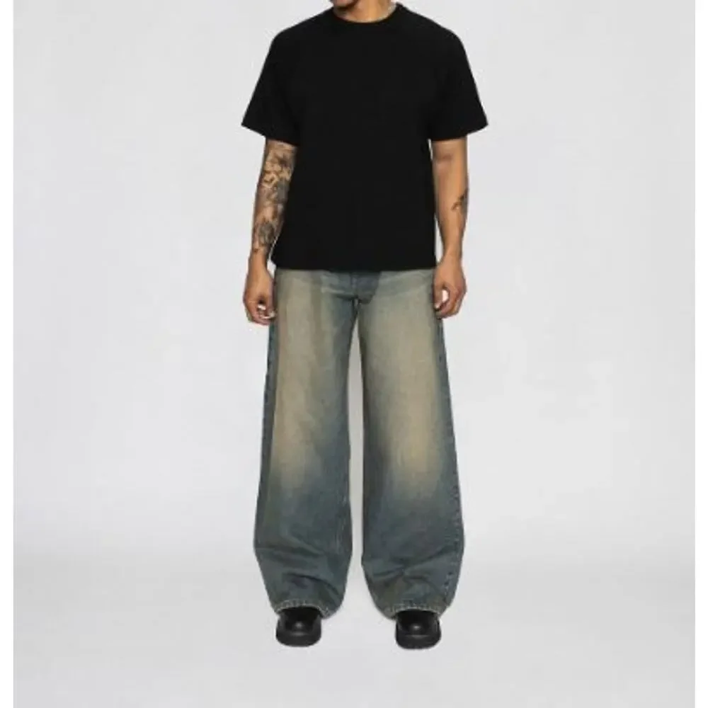 NWT! Discont'd Adult Desert‎ Baggy Wide Leg Denim 28W x 33L